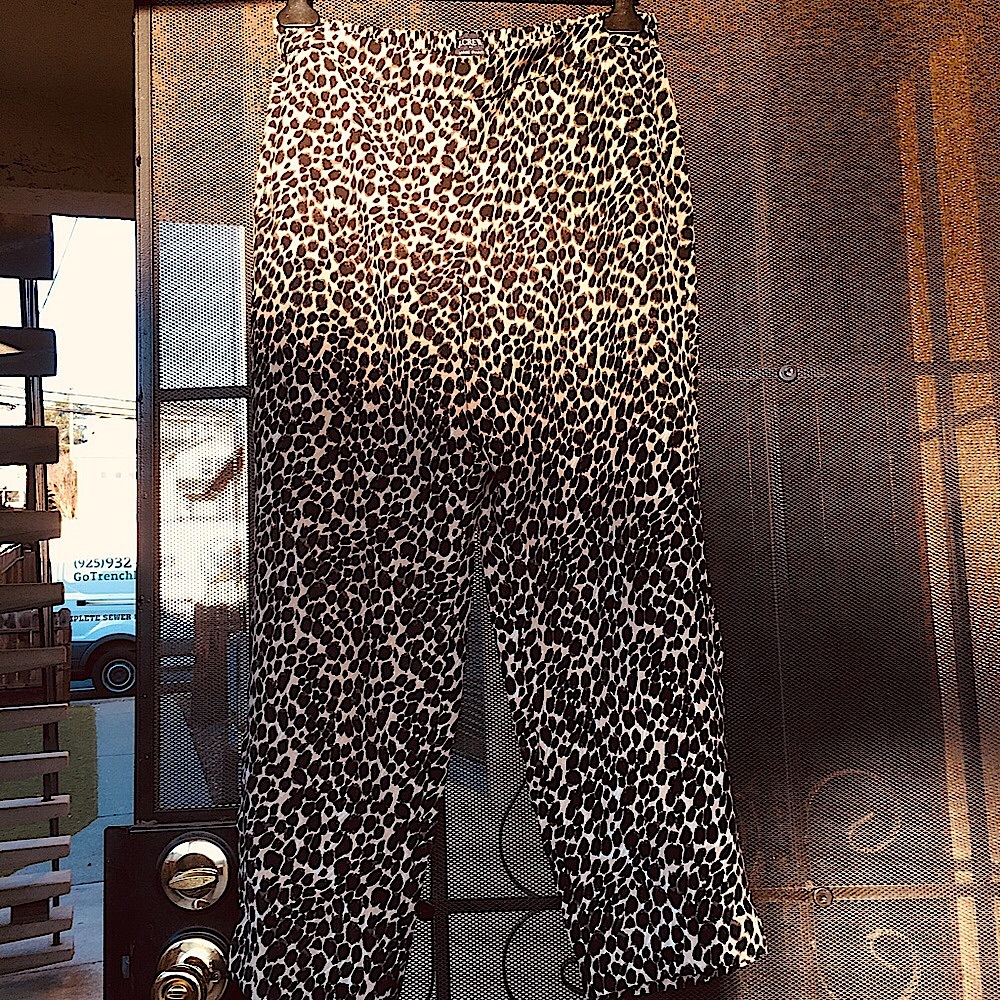 Woman’s animal print pants